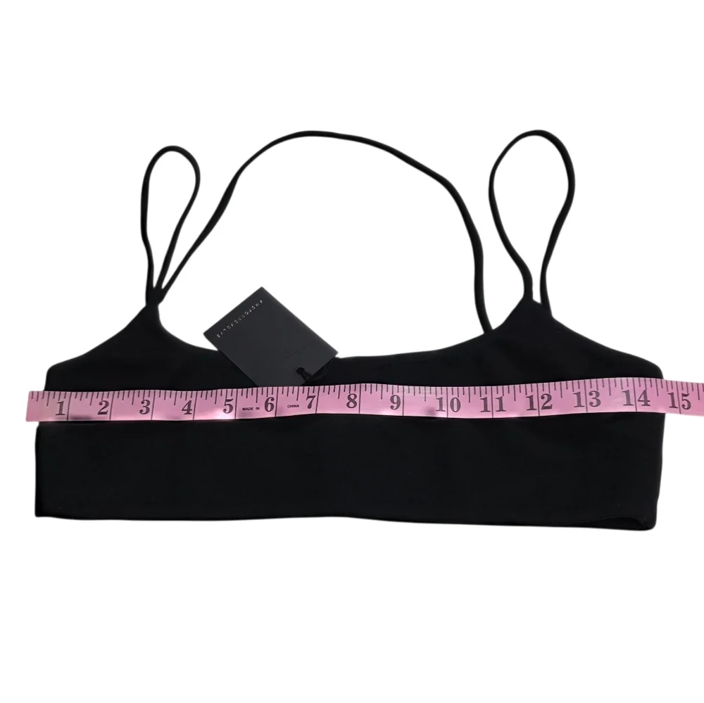 MICHAEL COSTELLOAmira Crop Top In Black - Picture 5 of 13